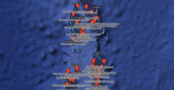 Map of Ghost Nets Indian Ocean