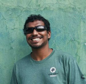 Portrait of Ibrahim Shameel Project Coordinator for the Olive Ridley Project in Maldives