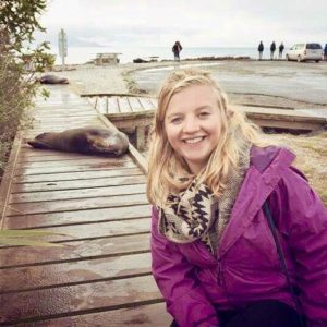 Laura Whiteley, ORP Sea Turtle Biologist, Photo