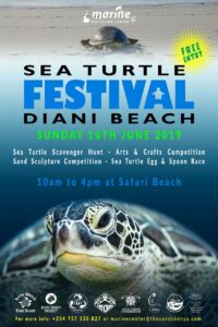 Diani Beach Sea Turtle Festival l2019