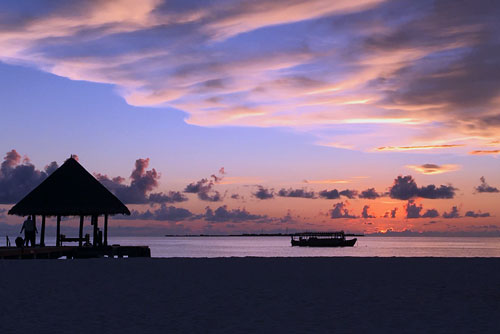 Sunset at Coco Palm Dhuni Kolhu Maldives