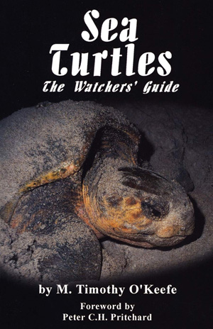 Sea turtles. The Watcher's guide. Book cover.