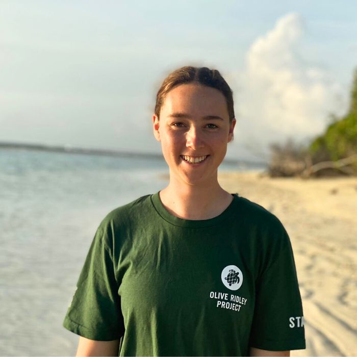 Sarah, ORP Sea Turtle Biologist for Noonu Atoll. Portrait Image.