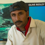 Asif Baloch, field coordinator for Olive Ridley Project